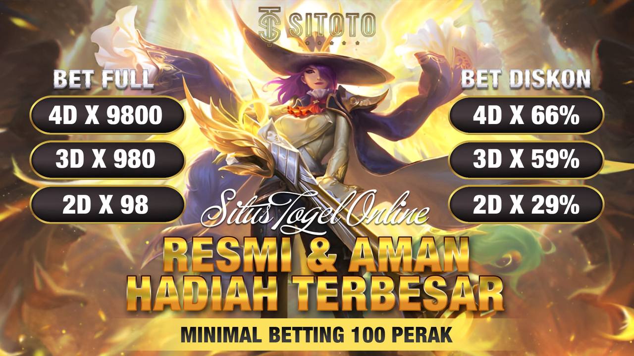 SITOTO : Situs Togel Terpercaya & Bandar Togel Online Slot Bet 100 Resmi 

